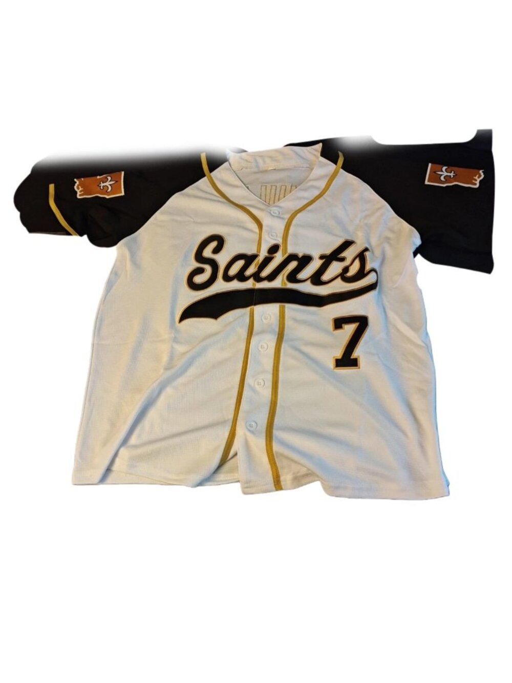 New Orleans Saints Taysom Hill White/Black Untouchable Baseball Jersey